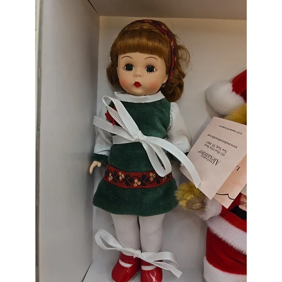 RARE NIB 2007 Madame Alexander FOUR FOR THE HOLIDAYS SET NRFB Org Box w/Tags - Picture 2 of 11